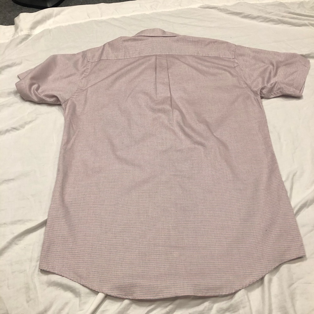 Souther Proper Medium Social Shirt Red/Blue NWT - Picture 4 of 4